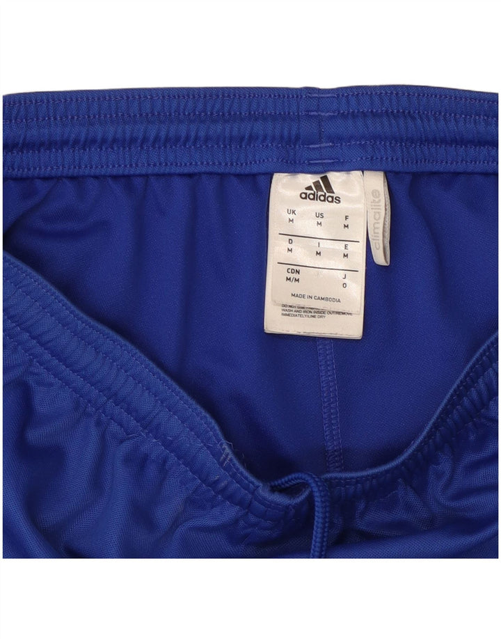 ADIDAS Mens Climalite Sport Shorts Medium  Blue Polyester