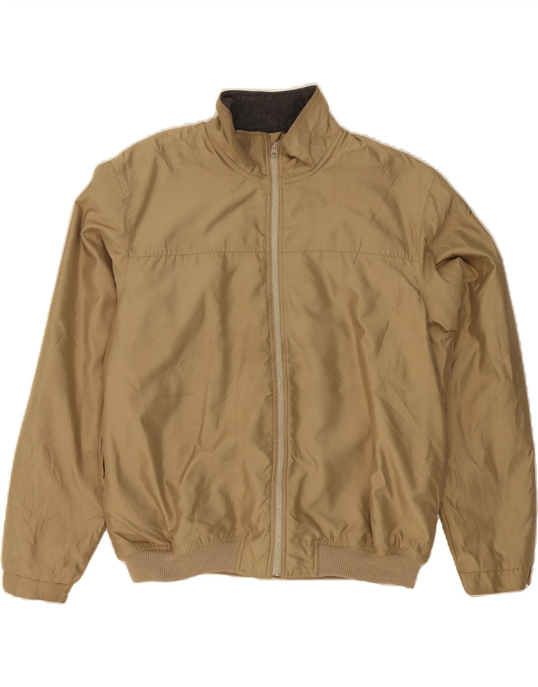 CHAPS Mens Bomber Jacket UK 42 XL Beige Polyester Vintage Chaps and Second-Hand Chaps from Messina Hembry 