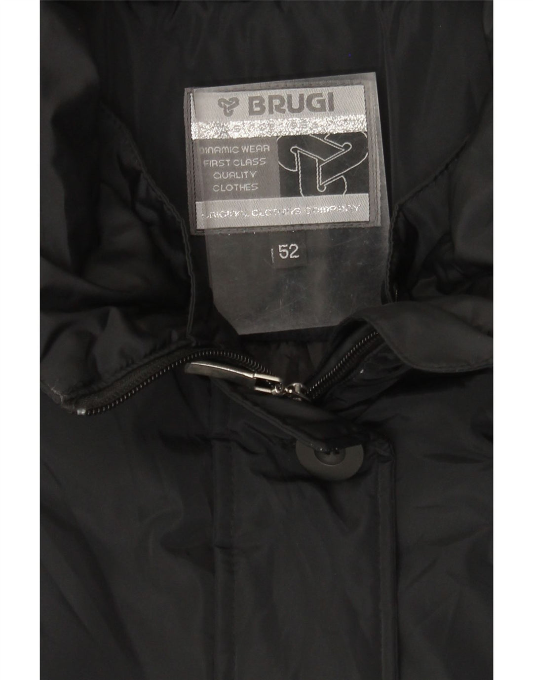 BRUGI Womens Padded Coat IT 52 2XL Black