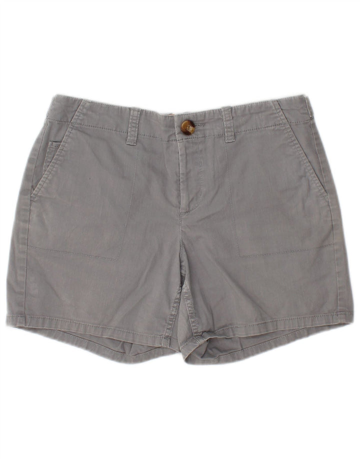 DOCKERS Womens Chino Shorts US 4 Small W28 Grey Cotton