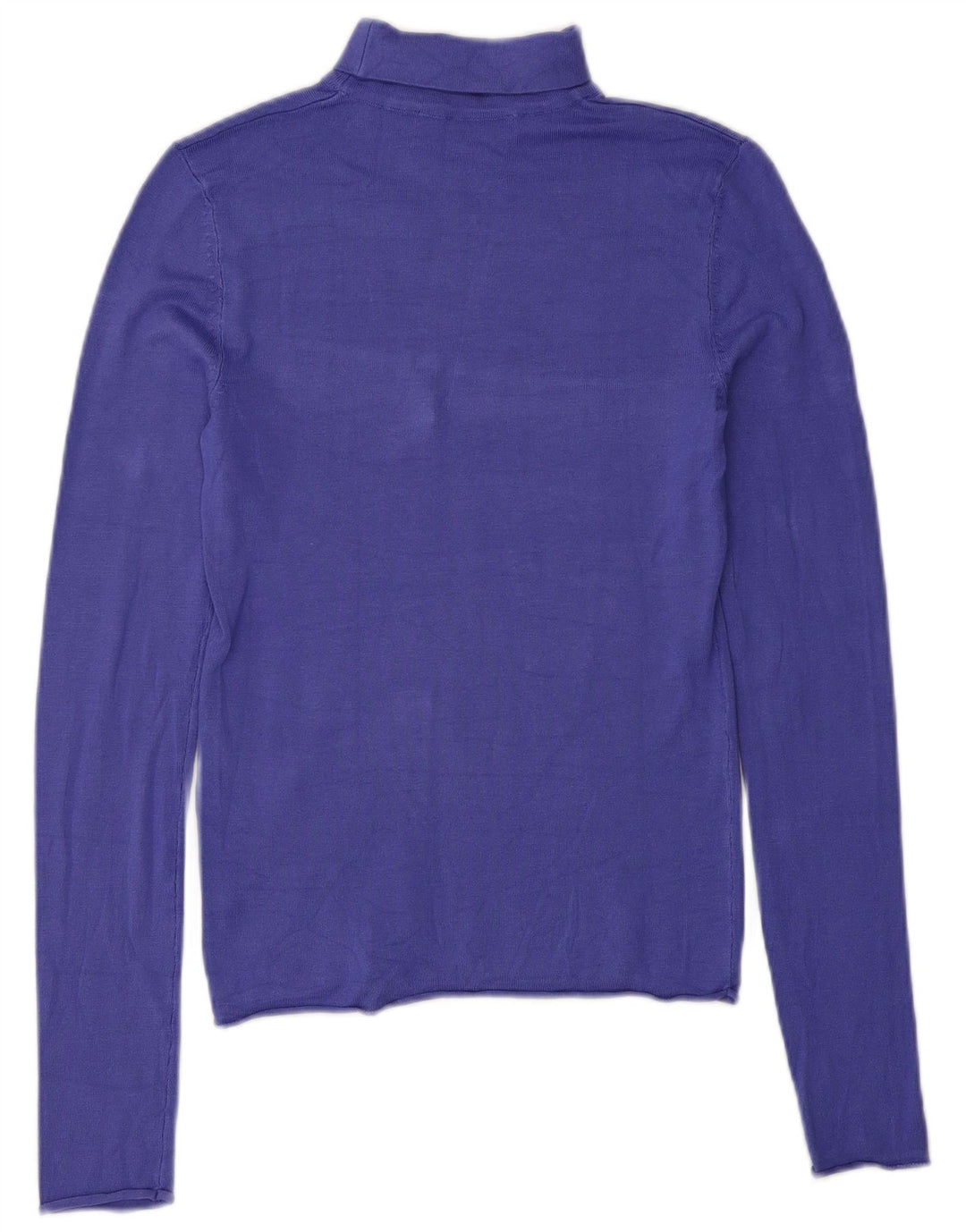 Zara Womens Top Long Sleeve UK 8 Small Purple