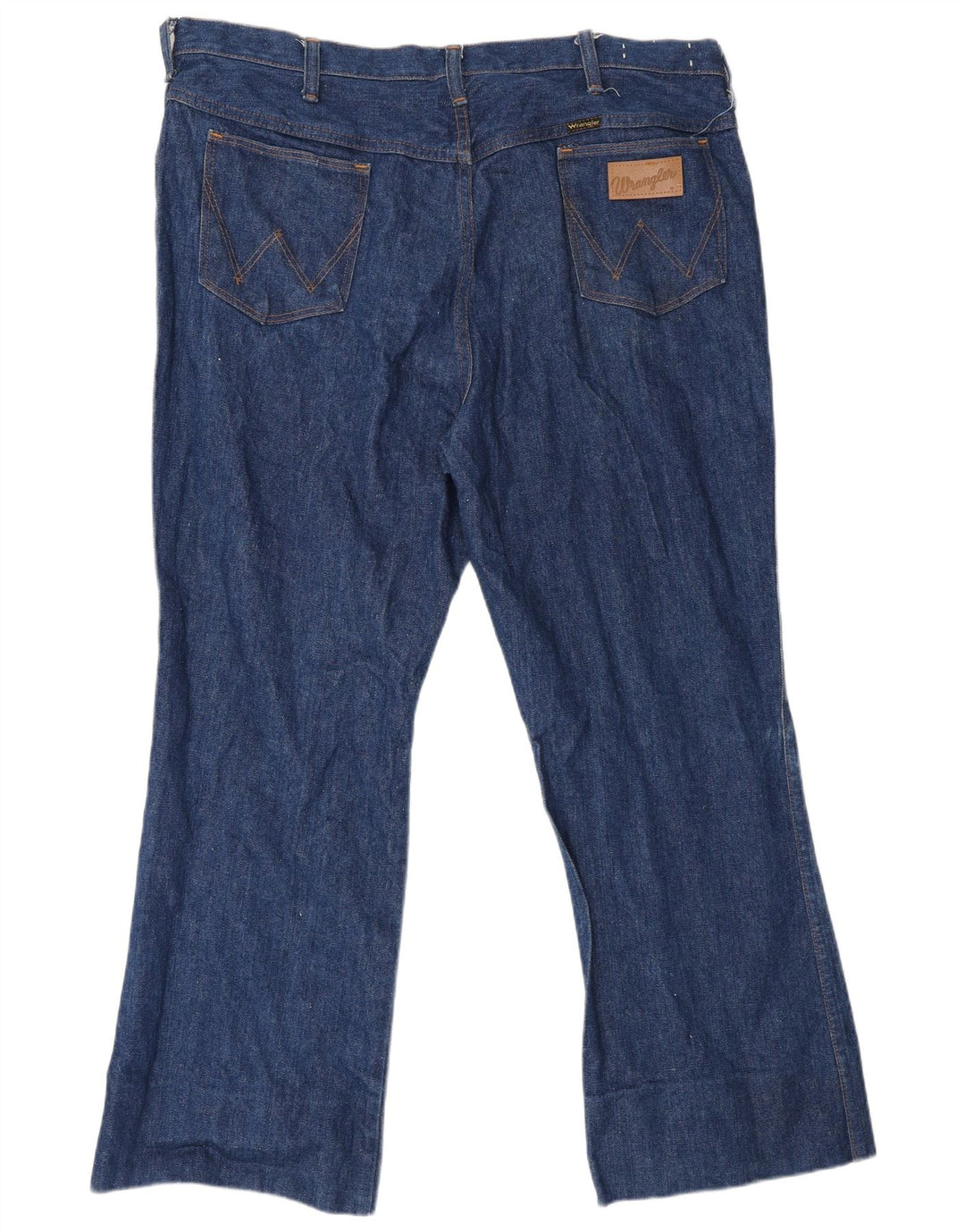 WRANGLER Womens Bootcut Jeans W42 L28 Blue Cotton