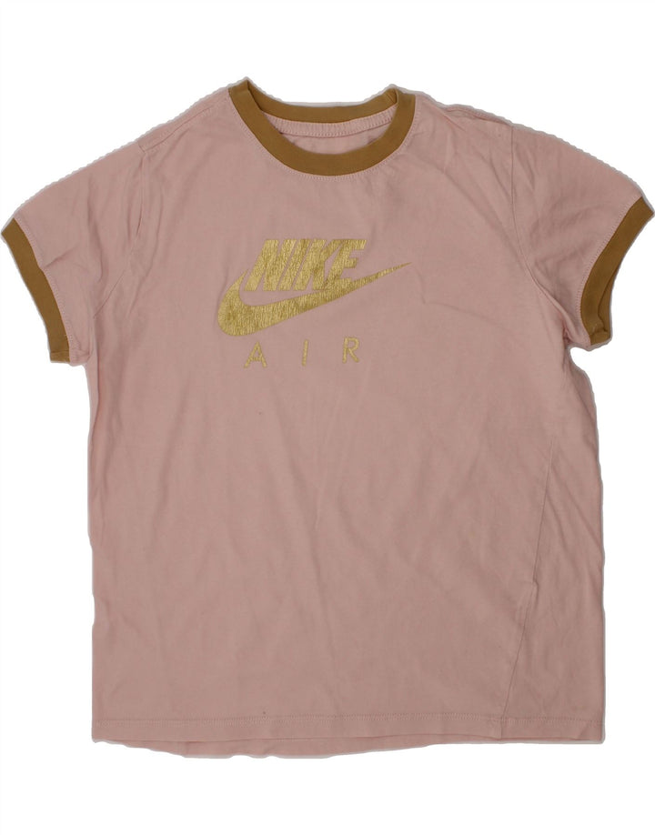 NIKE Girls Graphic T-Shirt Top 13-14 Years XL  Pink Vintage Nike and Second-Hand Nike from Messina Hembry 