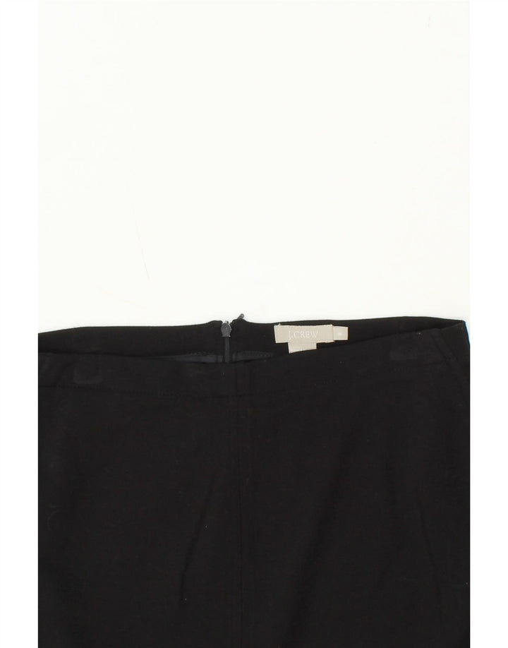 J. CREW Womens Pencil Skirt US 8 Medium W28 Black Rayon Vintage J. Crew and Second-Hand J. Crew from Messina Hembry 