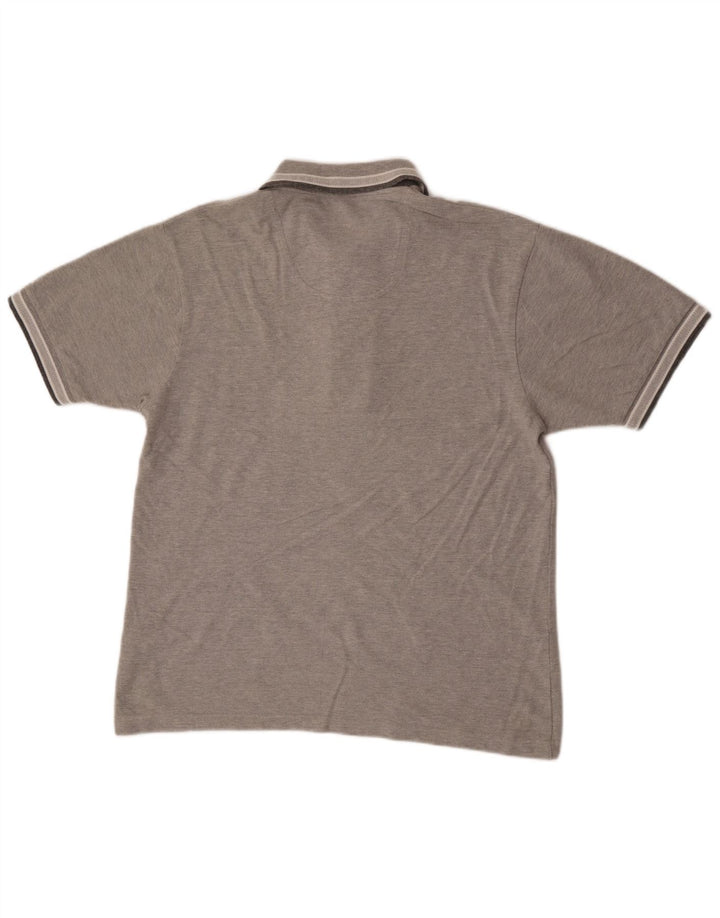 Hugo Boss Mens Modern Fit Polo Shirt XL Grey Cotton