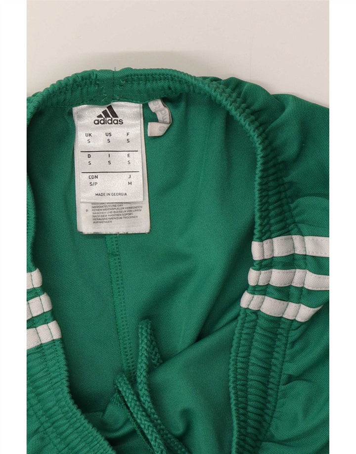 Adidas Mens Climalite Sport Shorts Small  Green Polyester
