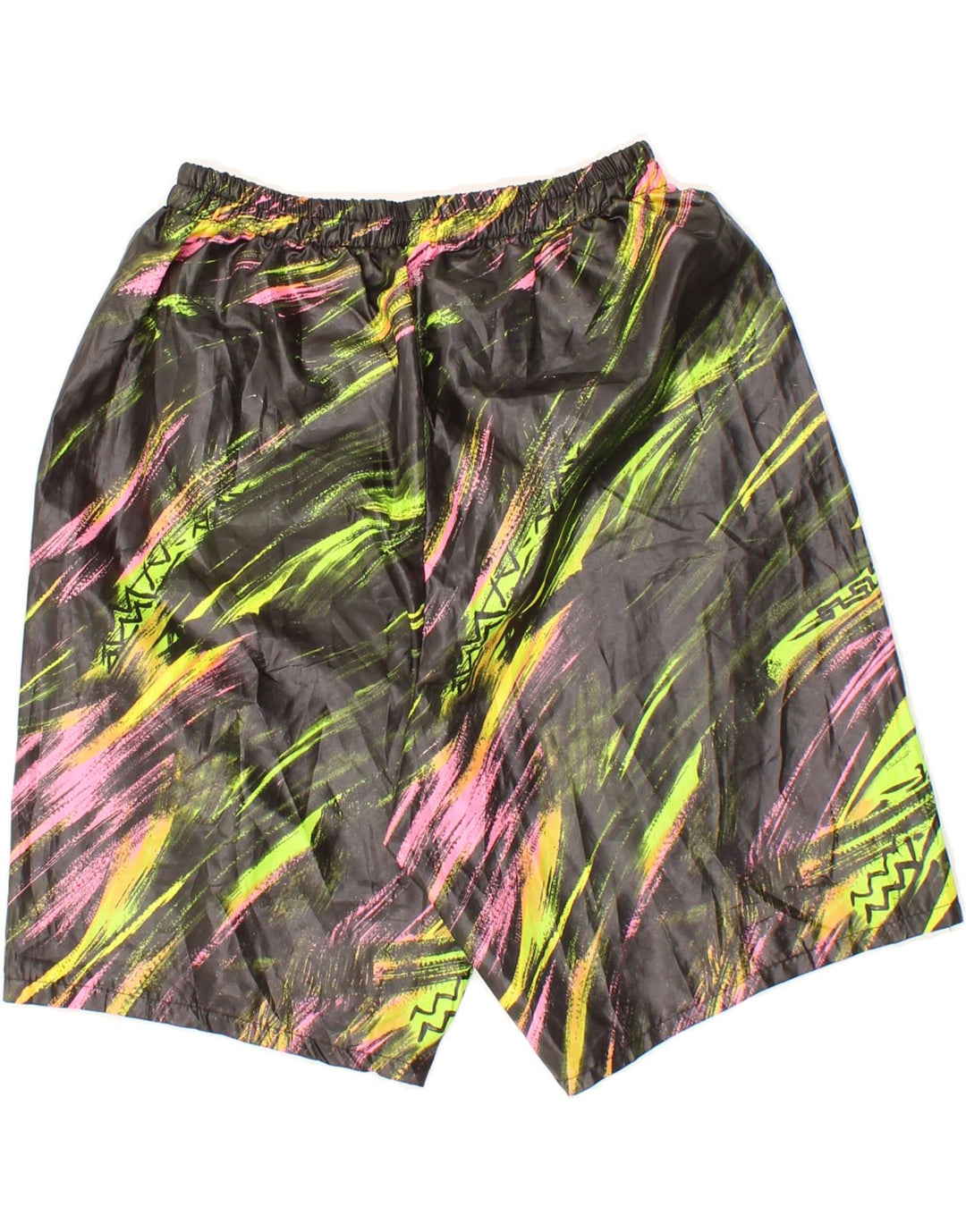 VINTAGE Mens Abstract Pattern Swimming Shorts Medium  Multicoloured Vintage Vintage and Second-Hand Vintage from Messina Hembry 