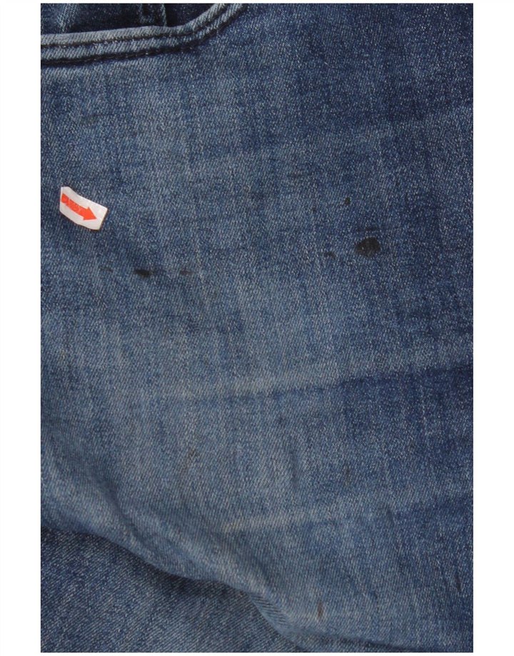LEVI'S Mens 502 Tapered Jeans W34 L32 Blue Cotton