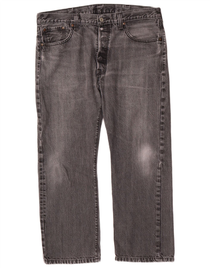 Levi's Mens Straight Jeans W38 L28 Grey
