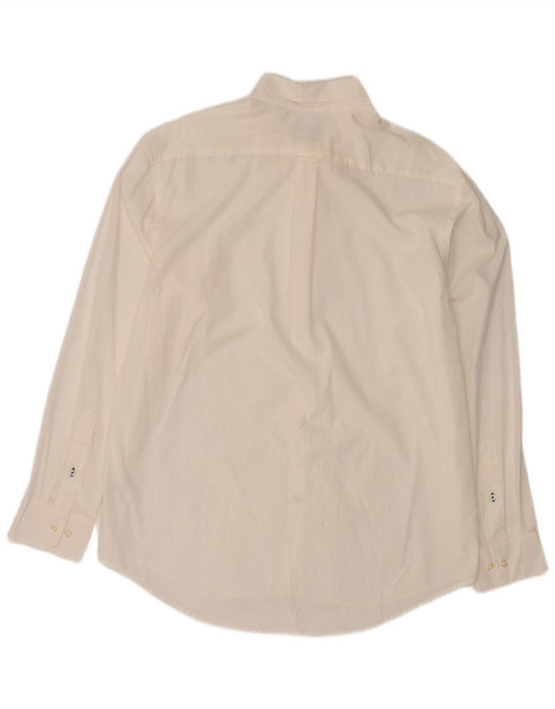 IZOD Mens Shirt Large White Cotton