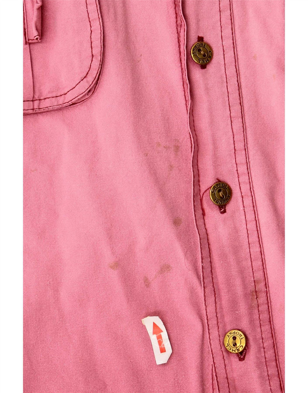 Camel Active Mens Short Sleeve Shirt 2XL Pink