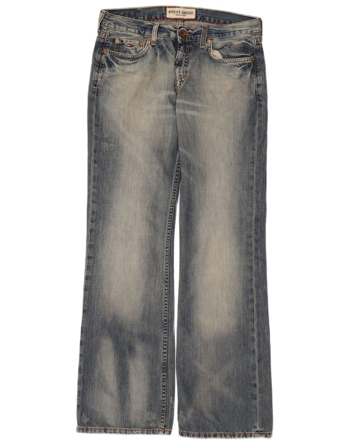 Tommy Hilfiger Womens Hipster Bootcut Jeans W29 L32 Blue