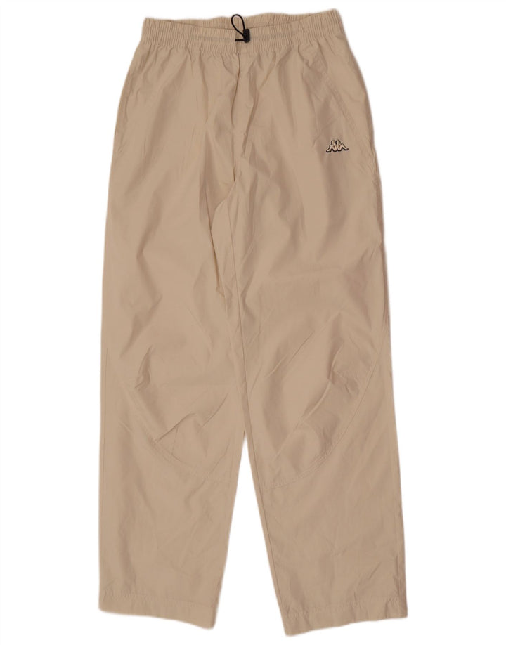 Kappa Mens Tracksuit Trousers Medium Beige Polyester