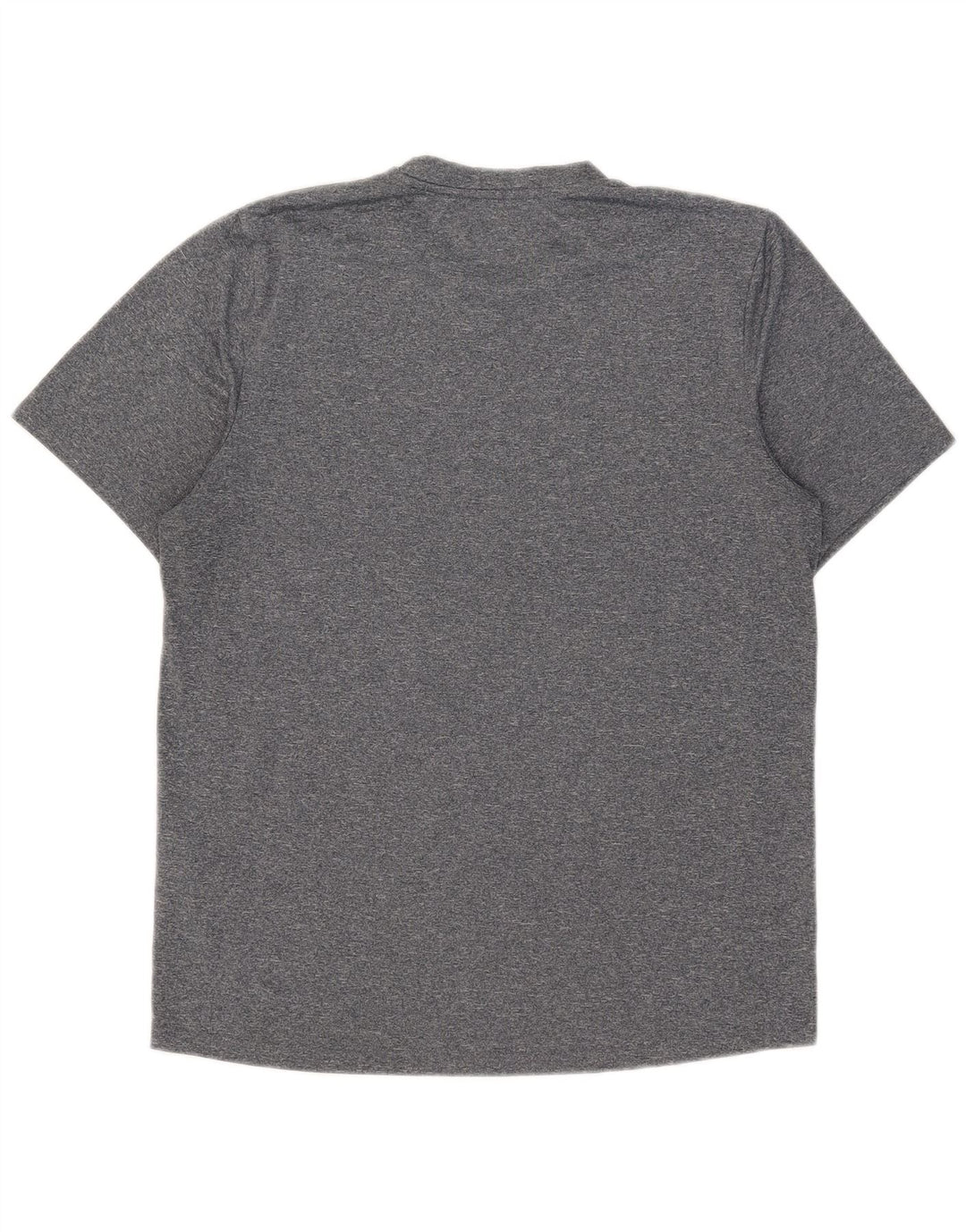 Umbro Mens T-Shirt Top Medium Grey Flecked Polyester