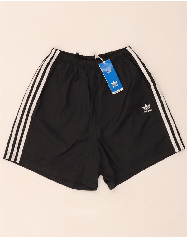 Adidas Womens Sport Shorts UK 6 XS Black Polyester