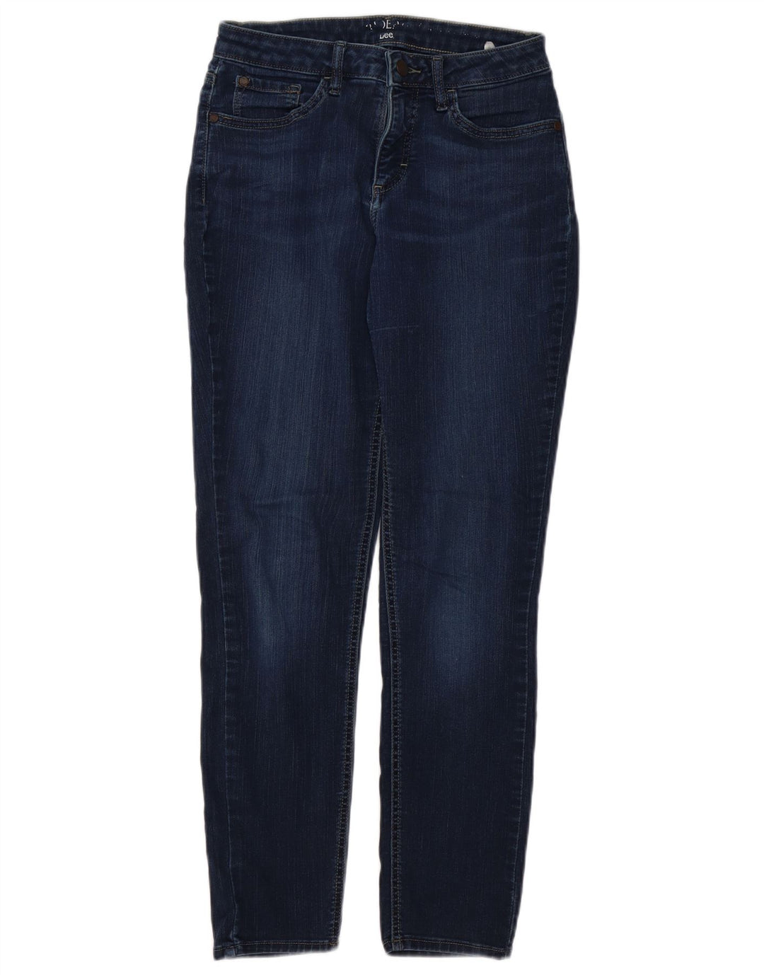 LEE Womens Skinny Jeans W28 L28 Navy Blue