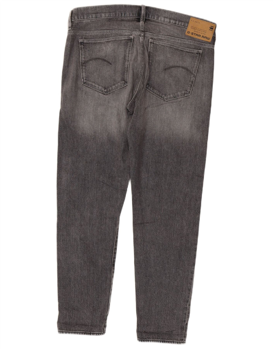 G-STAR Mens Ace Slim Jeans W32 L32 Grey Cotton