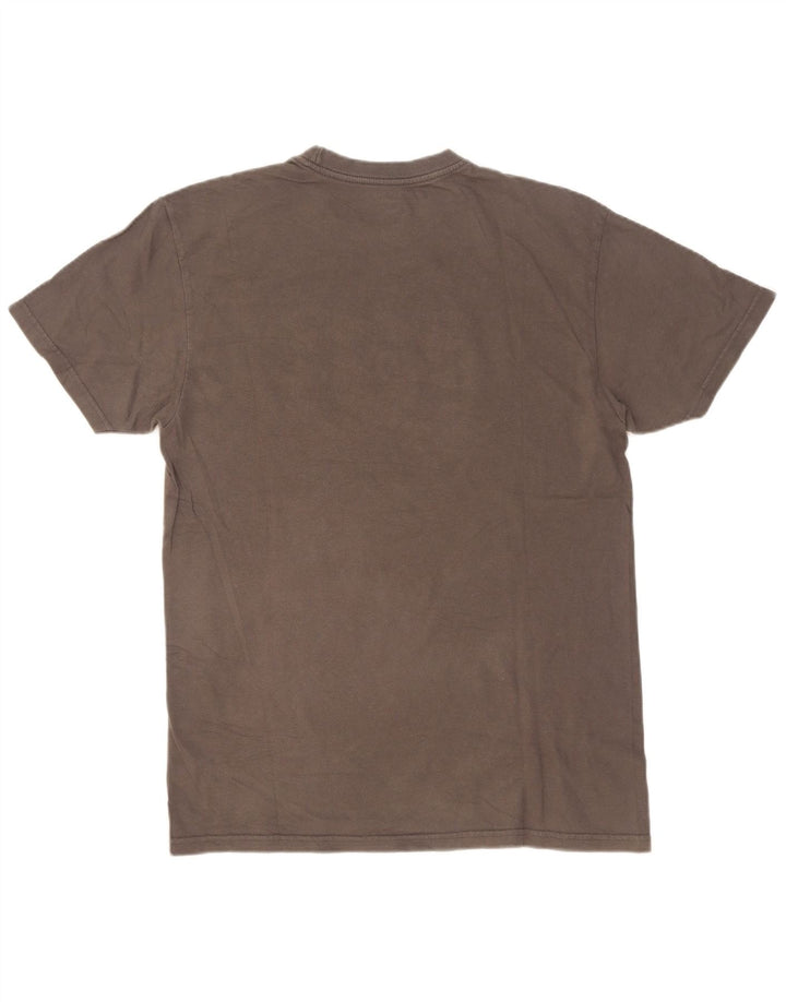 DC Mens Graphic T-Shirt Top Medium Grey Cotton