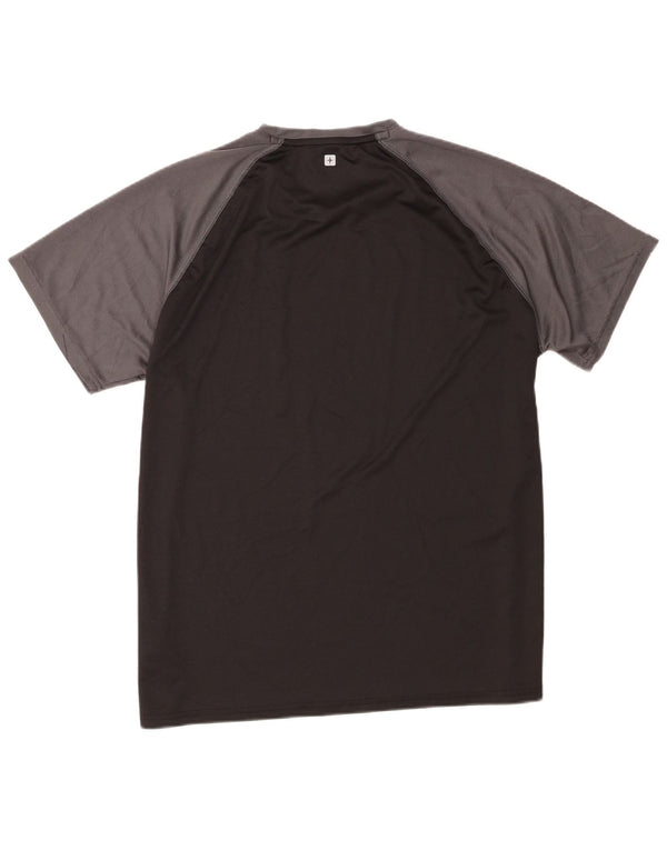 Mountain Warehouse Mens IsoCool T-Shirt Top 2XL Grey Colourblock Polyester