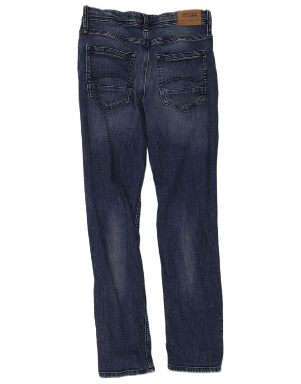Tommy Hilfiger Boys Straight Jeans 13-14 Years W30 L28 Blue