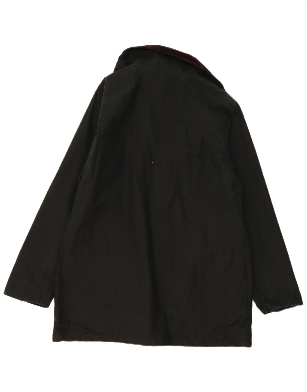 Capsule Womens Waxed Cotton Overcoat UK 16 Large Green