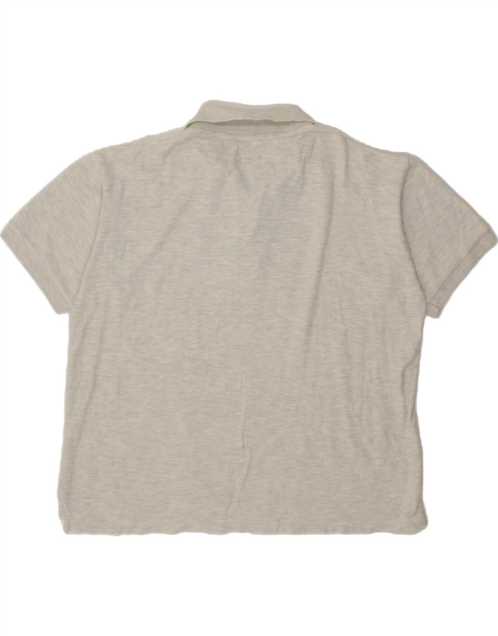 CALVIN KLEIN Mens Polo Shirt Large Grey Cotton Vintage Calvin Klein and Second-Hand Calvin Klein from Messina Hembry 