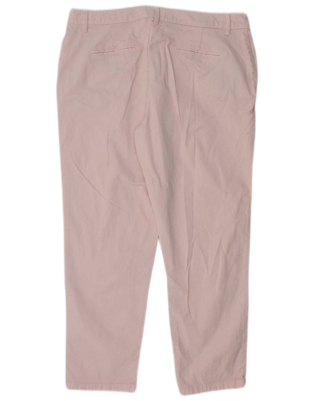 JOULES Womens Tapered Chino Trousers UK 14 Large W32 L25 Pink Cotton