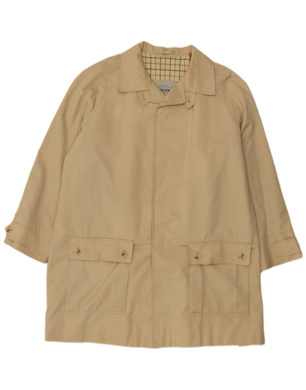 Aquascutum Mens Louis Trench Coat UK 42 XL Beige