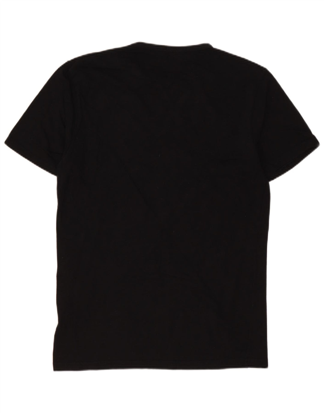 Kappa Mens T-Shirt Top Medium Black Cotton