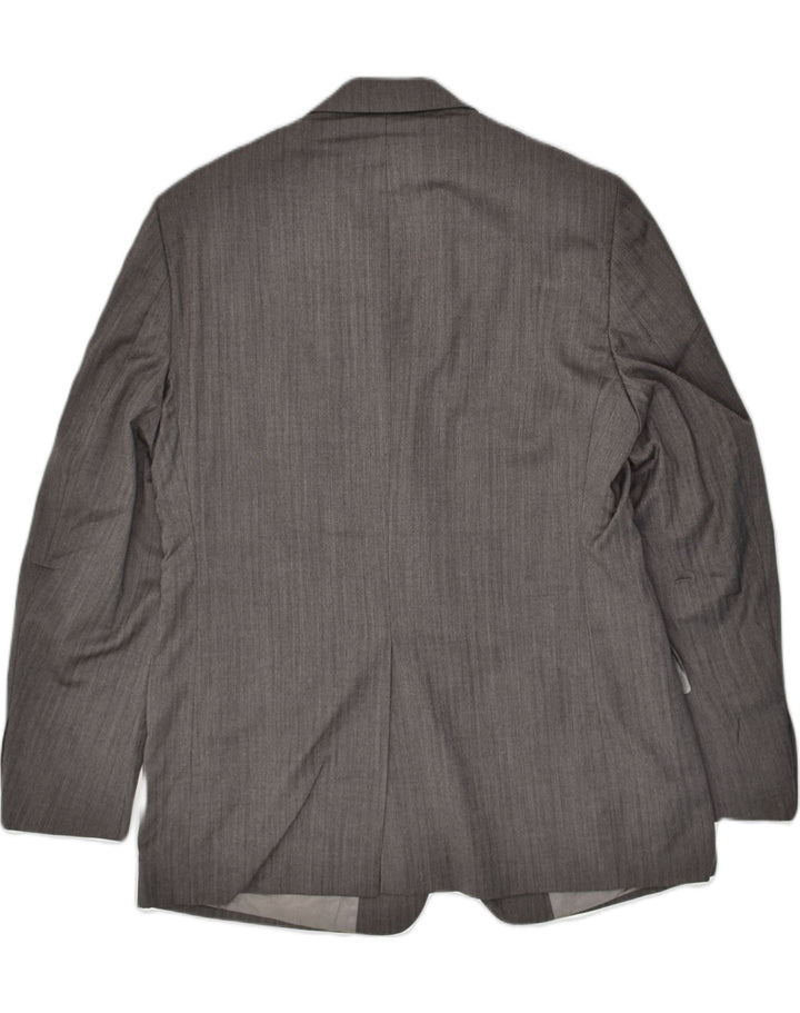 NAUTICA Mens 2 Button Blazer Jacket UK 40 Large Grey Wool | Vintage Nautica | Thrift | Second-Hand Nautica | Used Clothing | Messina Hembry 