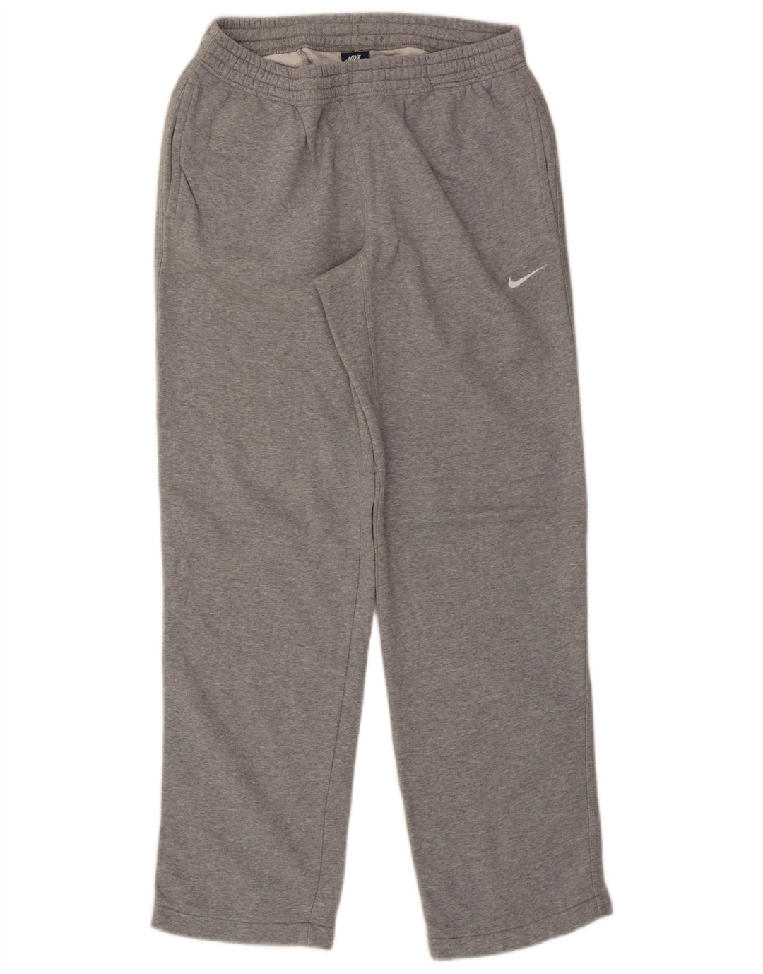 Nike Mens Tracksuit Trousers Medium  Grey Cotton