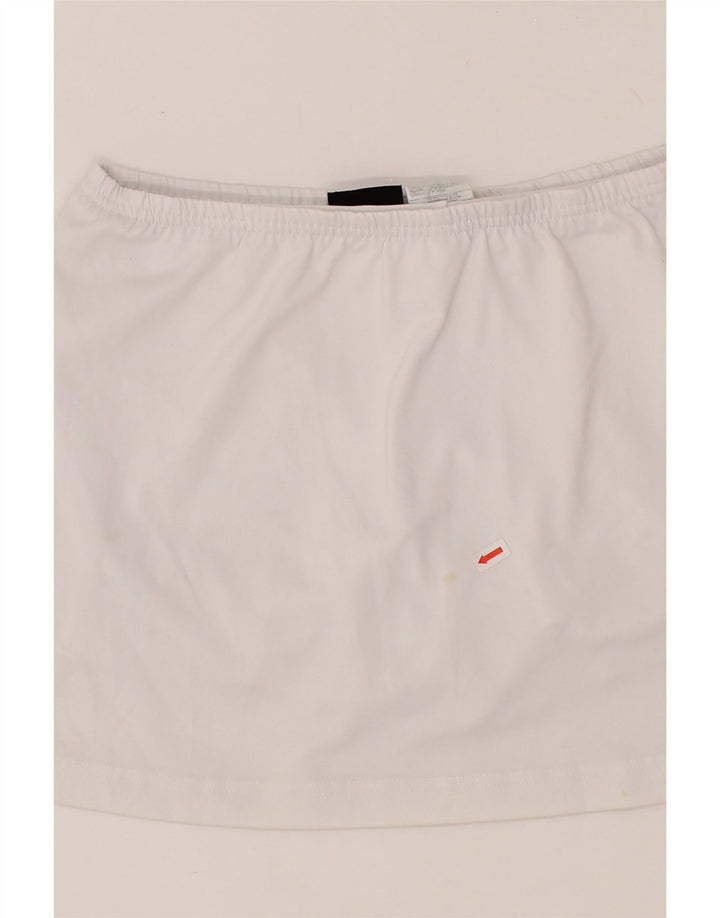 LOTTO Womens Tennis Skirt UK 12 Medium Off White Polyester Vintage Lotto and Second-Hand Lotto from Messina Hembry 