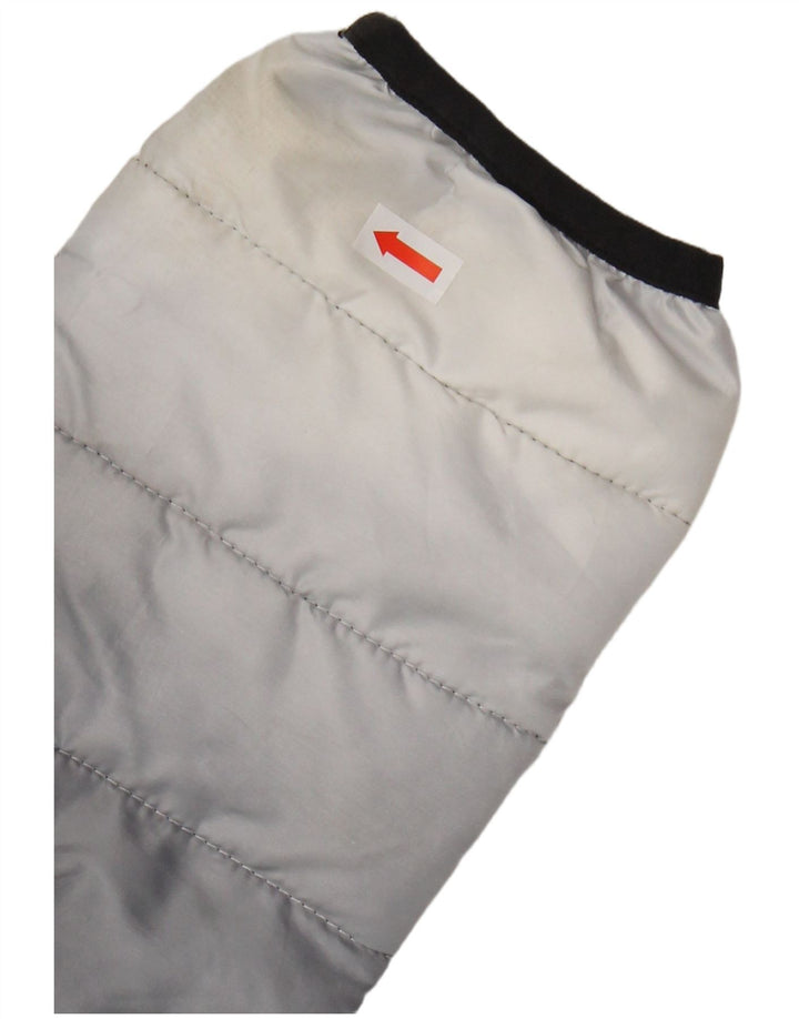 ELLESSE Mens Hooded Padded Jacket UK 34 XS Navy Blue Colourblock Polyester