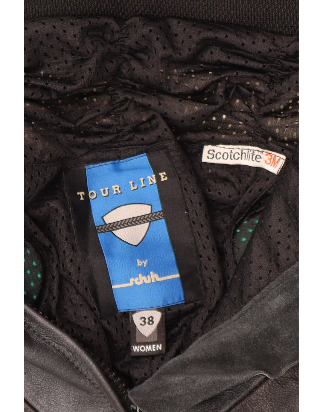 SCHUH Womens Motorcycle 2 Piece Set EU 38 Medium W26 L28 Black Biker