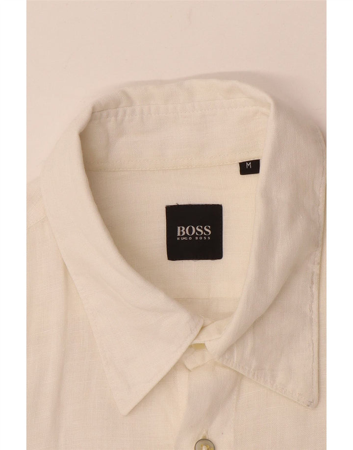Hugo Boss Mens Shirt Medium White