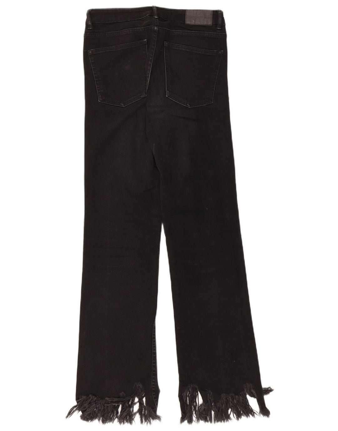 ZARA Womens Straight Jeans EU 36 XS W26 L27 Black