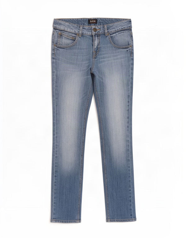 Lee Womens Amy Slim Jeans W30 L29 Blue Cotton