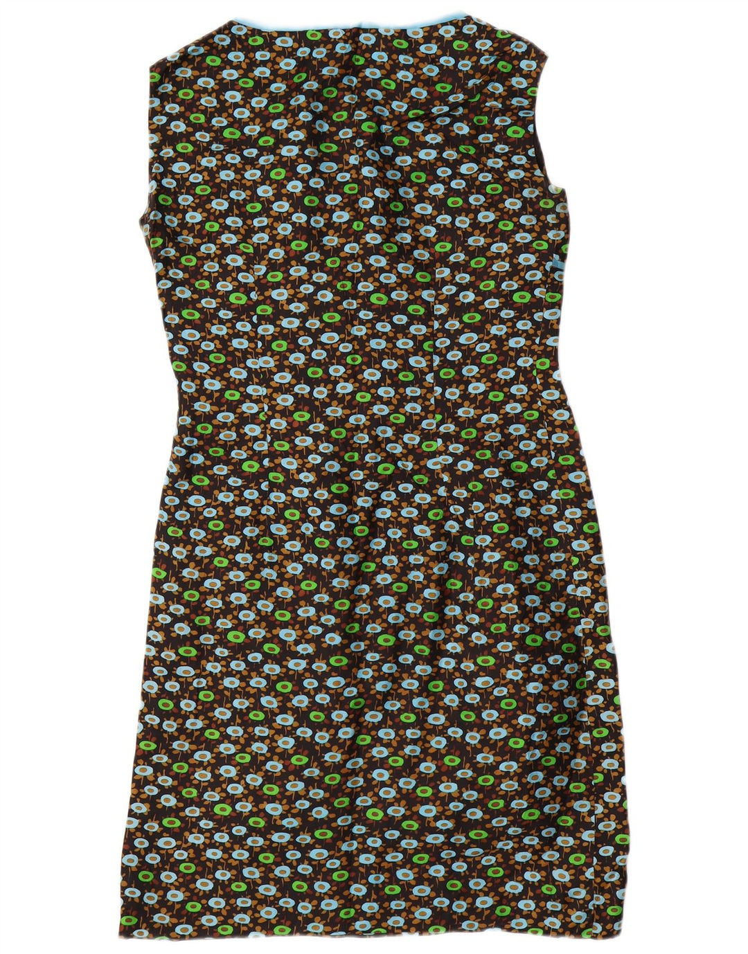 VINTAGE Womens 3/4 Sleeve 2 Piece Set UK 14 Medium Black Floral