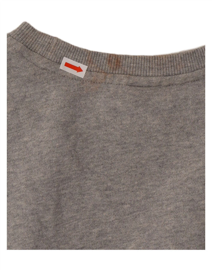 FILA Womens Sweatshirt Jumper UK 16 Large Grey Vintage Fila and Second-Hand Fila from Messina Hembry 