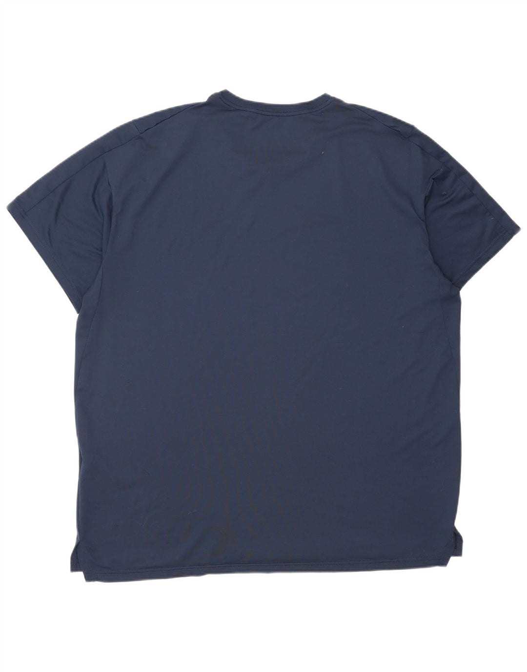 Nike Mens Dri Fit Standard Fit T-Shirt Top XL Navy Blue Polyester