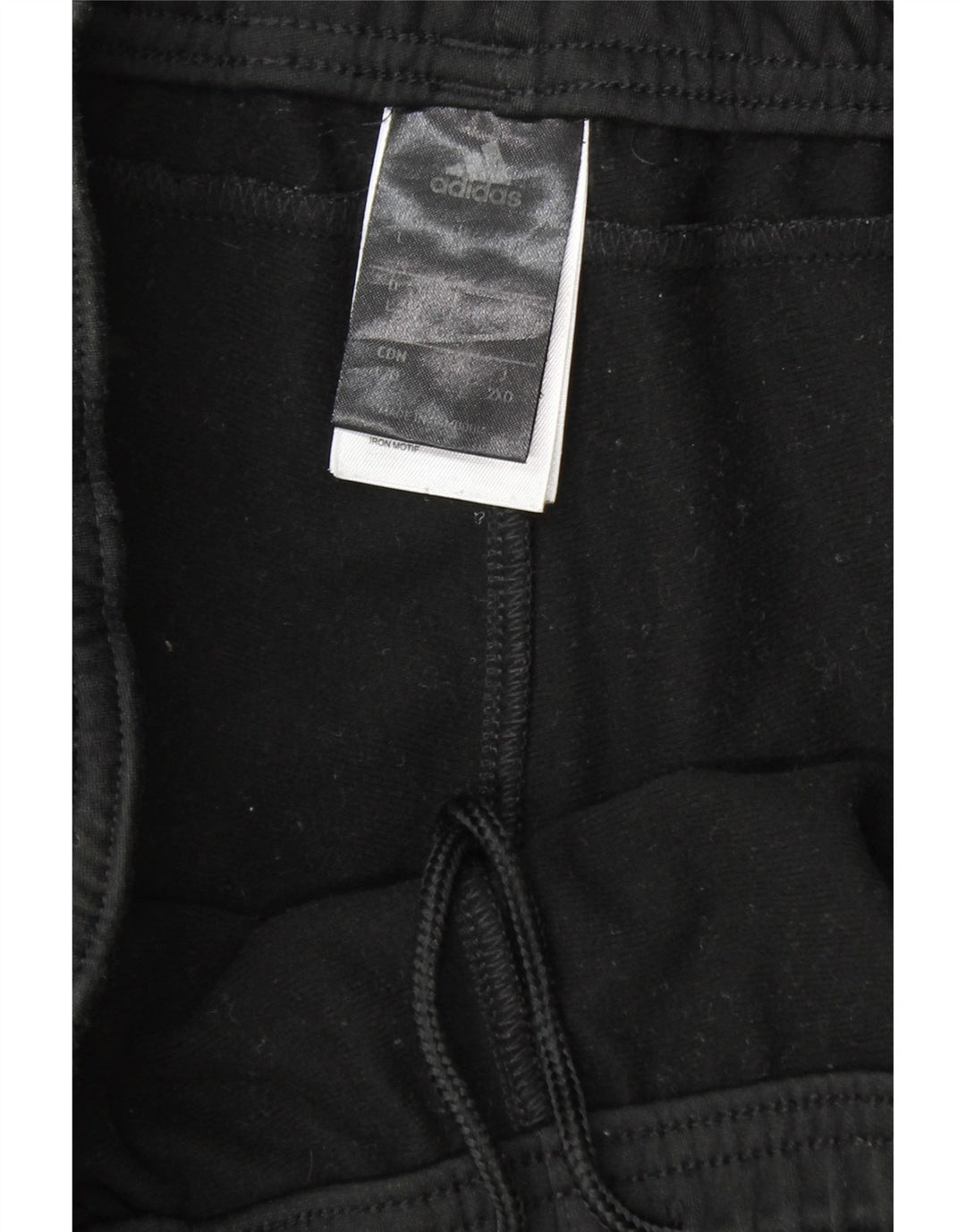 ADIDAS Mens Tracksuit Trousers Large  Black Polyester Vintage Adidas and Second-Hand Adidas from Messina Hembry 