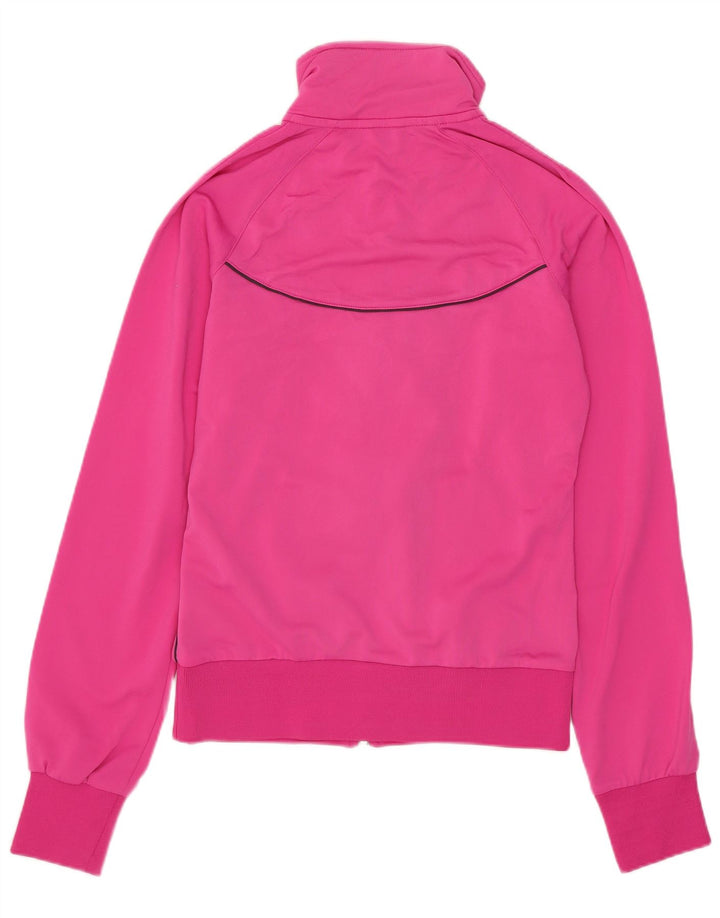 Nike Womens Tracksuit Top Jacket UK 4/6 XS Pink