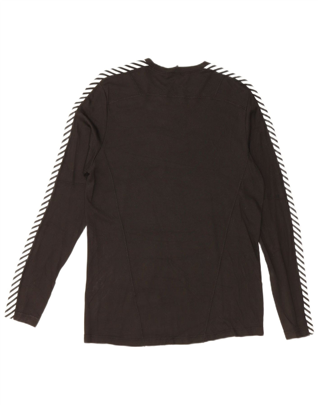 HELLY HANSEN Mens Top Long Sleeve Medium Black Colourblock Polyethylene