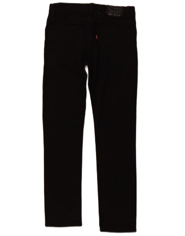 LEVI'S Girls 510 Skinny Jeans 15-16 Years W28 L28 Black Cotton