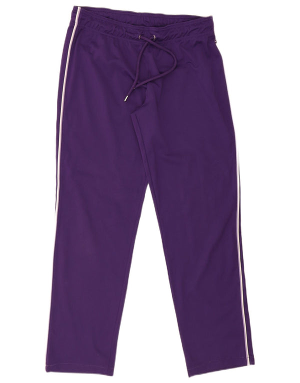 Champion Womens Heritage Fit Tracksuit Trousers UK 16 Large  Purple