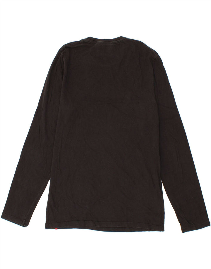 LEVI'S Boys Top Long Sleeve 14-15 Years Medium Black Vintage Levi's and Second-Hand Levi's from Messina Hembry 