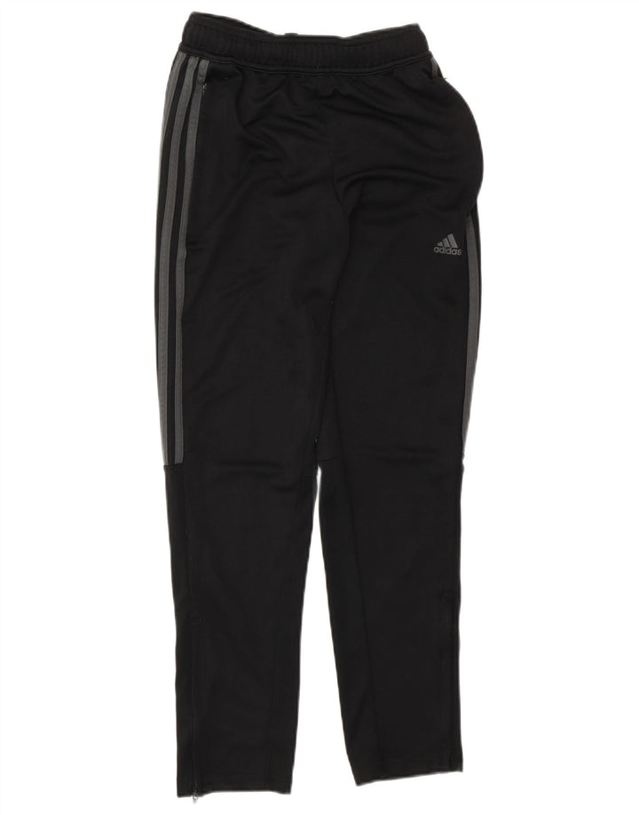 Adidas Boys Aeroready Tracksuit Trousers 11-12 Years  Black Polyester