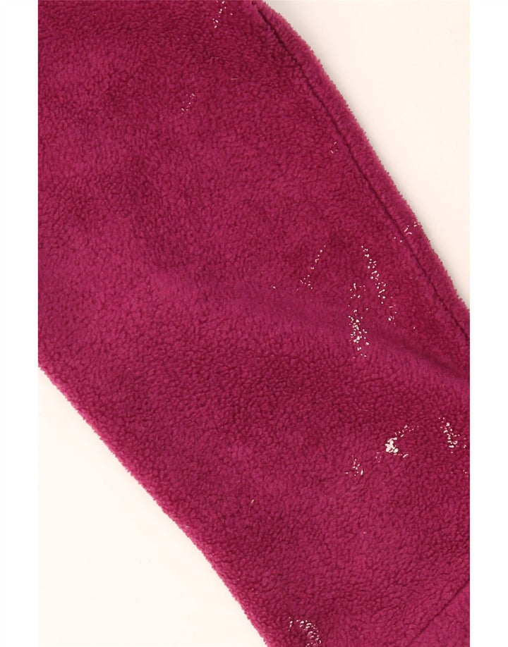 COLUMBIA Womens Fleece Jacket UK 14 Large Purple Polyester