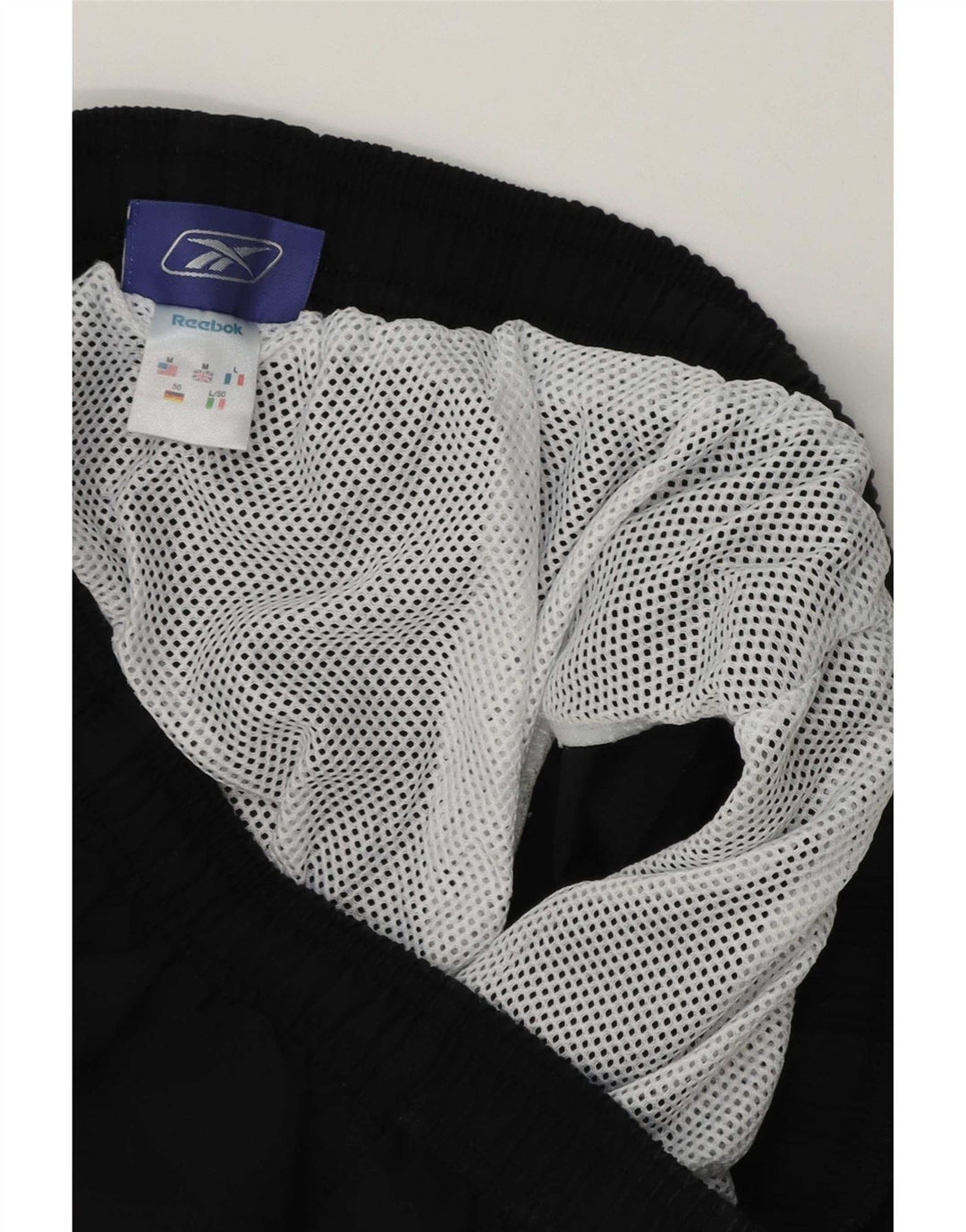 Reebok Mens Sport Shorts Medium Black Polyester