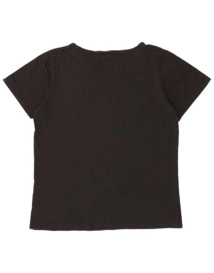 LEVI'S Womens T-Shirt Top UK 20 2XL Black
